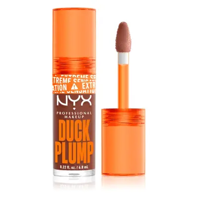 NYX Professional Makeup Duck Plump lesk na rty se zvětšujícím efektem odstín 07 Mocha Me Crazy 7