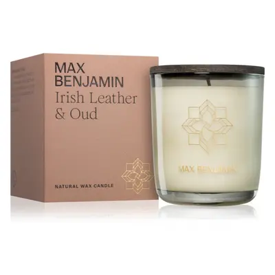 MAX Benjamin Irish Leather & Oud vonná svíčka 210 g