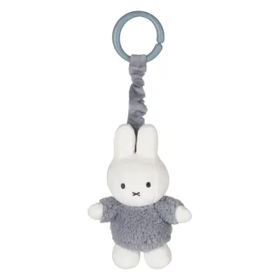 Little Dutch Hanging Toy Miffy Fluffy Blue kontrastní závěsná hračka 1 ks