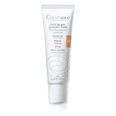 Avène Couvrance tekutý krycí make-up SPF 20 odstín 2.0 Natural 30 ml