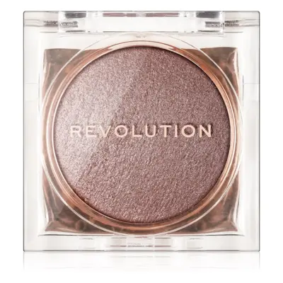 Makeup Revolution Beam Bright kompaktní pudrový rozjasňovač odstín Rose Lustre 2,45 g