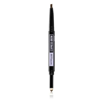 MAYBELLINE NEW YORK Express Brow Satin Duo tužka a pudr na obočí duo odstín 02 - Medium Brown