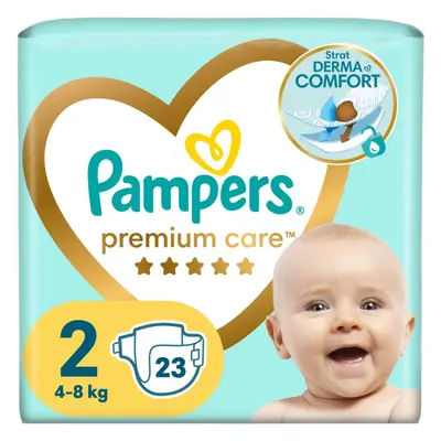 Pampers Premium Care Size 2 jednorázové pleny 4-8 kg 23 ks