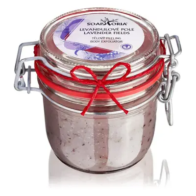 Soaphoria Lavender Fields tělový peeling 255 ml