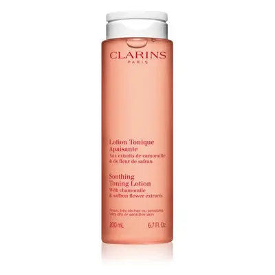 Clarins Cleansing Soothing Toning Lotion čisticí a zklidňující tonikum pro citlivou a suchou ple