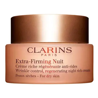 Clarins Extra-Firming Night noční zpevňující a protivráskový krém pro suchou pleť 50 ml