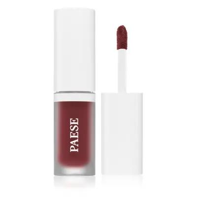 Paese The Kiss Lips Liquid Lipstick matná tekutá rtěnka odstín 04 Rusty Red 3,4 ml