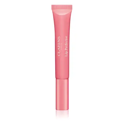 Clarins Lip Perfector Shimmer lesk na rty s hydratačním účinkem odstín 01 Rose Shimmer 12 ml