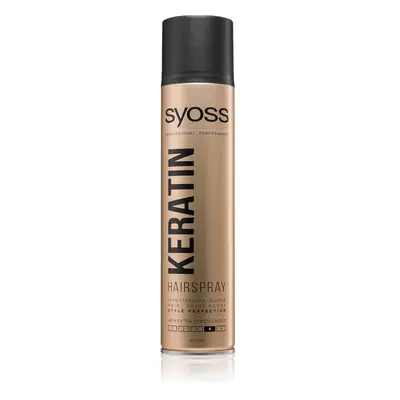 Syoss Keratin Hairspray lak na vlasy s extra silnou fixací 300 ml