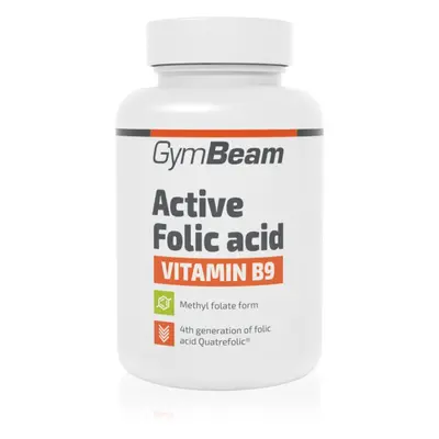 GymBeam Active Folic Acid (Vitamin B9) kapsle s kyselinou listovou 60 cps