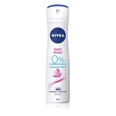 Nivea Fresh Flower deodorant ve spreji pro ženy 150 ml