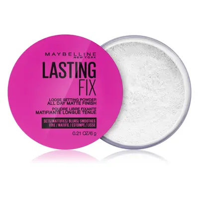 MAYBELLINE NEW YORK Lasting Fix sypký transparentní pudr 6 g