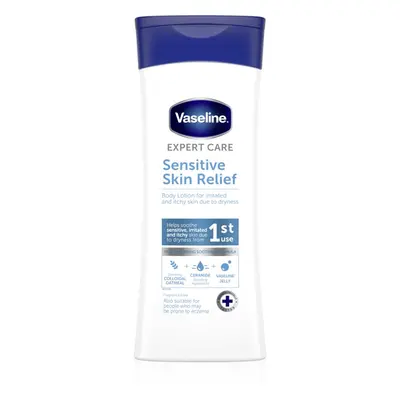 Vaseline Sensitive Skin Relief hydratační tělové mléko pro suchou a svědící pokožku 400 ml