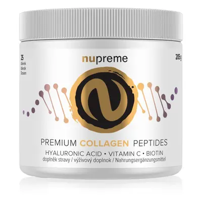 Nupreme Premium Collagen Peptides hydrolyzovaný kolagen pro krásné vlasy, pleť a nehty 205 g