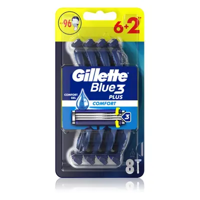 Gillette Blue 3 Comfort jednorázová holítka pro muže 8 ks