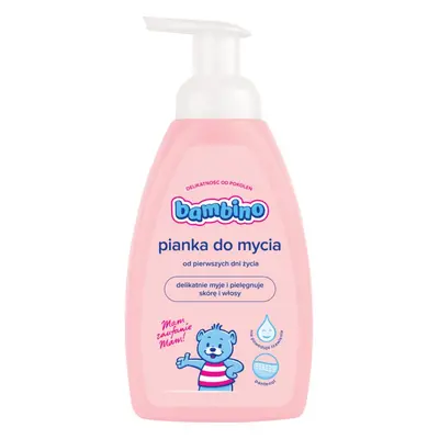 Bambino Baby Wash Foam pěna do koupele na tělo a vlasy pro děti od narození 500 ml