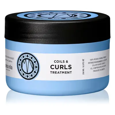 Maria Nila Coils & Curls Treatment Mask vyživující maska pro vlnité a kudrnaté vlasy 250 ml