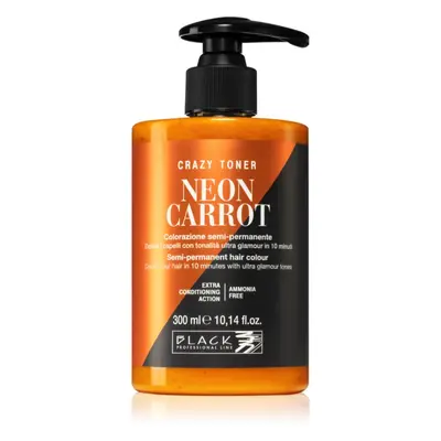 Black Professional Line Crazy Toner barevný toner Neon Carrot 300 ml