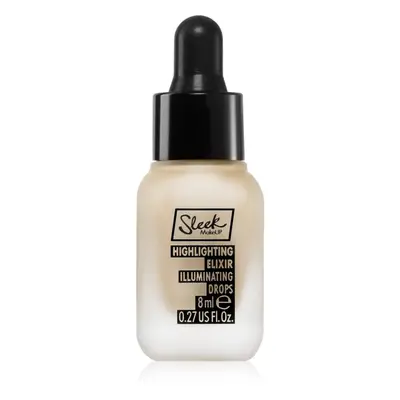 Sleek Highlighting Elixir Illuminating Drops tekutý rozjasňovač s kapátkem odstín Poppin Bottles