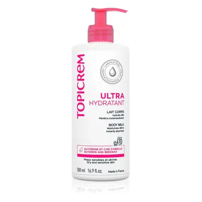 Topicrem UH BODY Ultra-Moisturizing Body Milk hloubkově hydratační tělové mléko pro suchou a cit