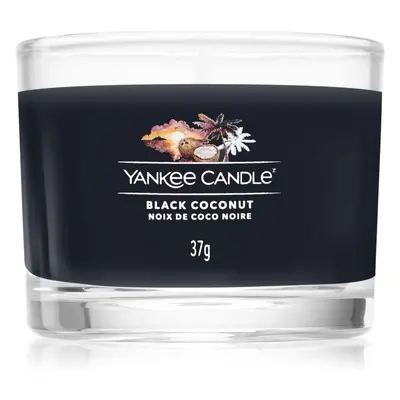 Yankee Candle Black Coconut votivní svíčka I. Signature 37 g