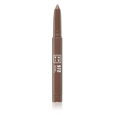 3INA The 24H Eye Stick dlouhotrvající oční stíny v tužce odstín 572 - Cool brown 1,4 g