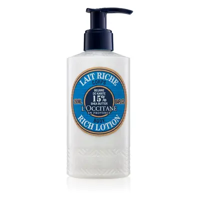 L’Occitane Shea vyživující tělové mléko 250 ml