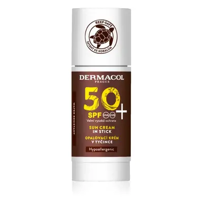 Dermacol Sun Water Resistant opalovací krém v tyčince SPF 50+ 24 g