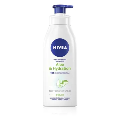 NIVEA Aloe & Hydration lehké tělové mléko 400 ml