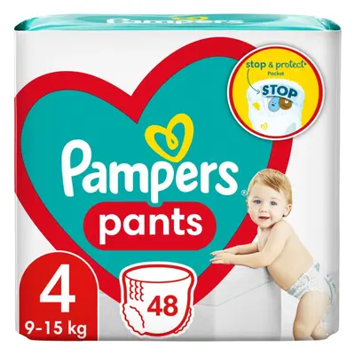 Pampers Pants Size 4 jednorázové plenkové kalhotky 9-15 kg 48 ks