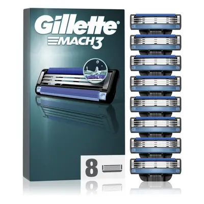 Gillette Mach3 náhradní břity 8 ks