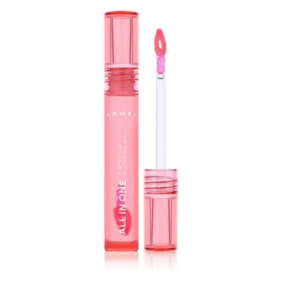 LAMEL All in One Lip Tinted Plumping Oil tónovací olej na rty pro zvětšení objemu № 401 Peachy 3