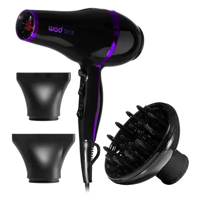 Wad Bris Hair Dryer fén na vlasy Black/Purple 1 ks