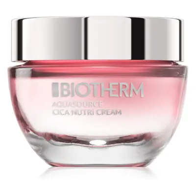 Biotherm Aquasource Cica Nutri Cream výživný hydratační krém pro suchou až velmi suchou citlivou