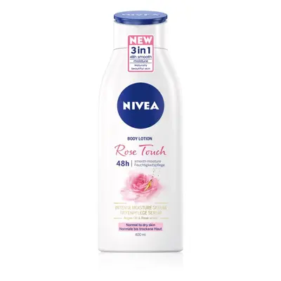 NIVEA Rose Touch hydratační tělové mléko 400 ml