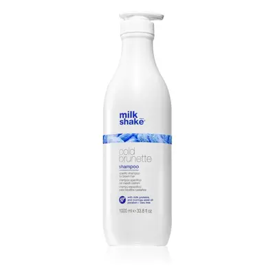 Milk Shake Cold Brunette šampon neutralizující žluté tóny pro hnědé odstíny vlasů 1000 ml