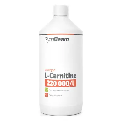 GymBeam L-Carnitine 220 000 mg/l spalovač tuků příchuť Orange 1000 ml