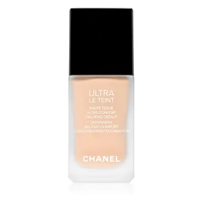 Chanel Ultra Le Teint Flawless Finish Foundation dlouhotrvající matující make-up pro sjednocení 