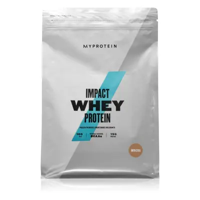 MyProtein Impact Whey Protein syrovátkový protein příchuť Mocha 1000 g