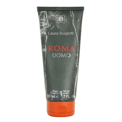 Laura Biagiotti Roma Uomo for men sprchový gel pro muže 200 ml