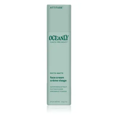 Attitude Oceanly Face Cream zmatňující tuhý krém pro smíšenou pleť 30 g