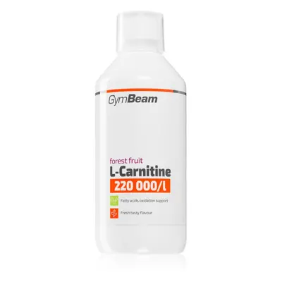 GymBeam L-Carnitine 220 000 mg/l spalovač tuků příchuť Forest Fruit 500 ml