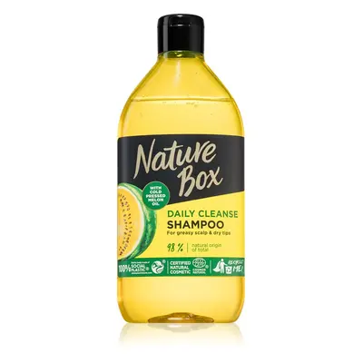 Nature Box Melon čisticí šampon pro mastnou pokožku hlavy 385 ml