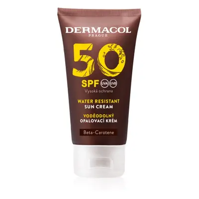 Dermacol Sun Water Resistant voděodolný opalovací krém na obličej SPF 50 50 ml