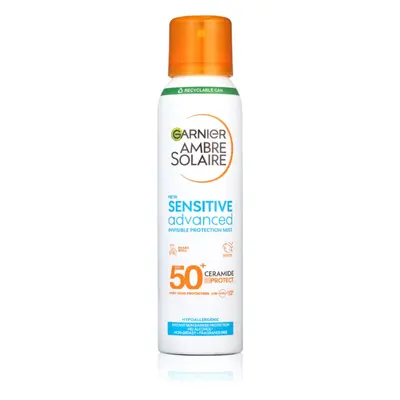 Garnier Ambre Solaire Sensitive Advanced opalovací mlha ve spreji pro velmi citlivou pleť SPF 50