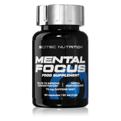 Scitec Nutrition Mental Focus podpora koncentrace a duševního výkonu 90 cps