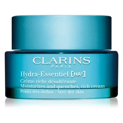 Clarins Hydra-Essentiel [HA²] Rich Cream bohatý hydratační krém pro velmi suchou pleť 50 ml