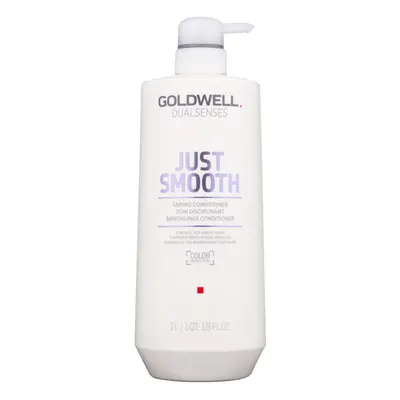 Goldwell Dualsenses Just Smooth uhlazující kondicionér pro nepoddajné vlasy 1000 ml