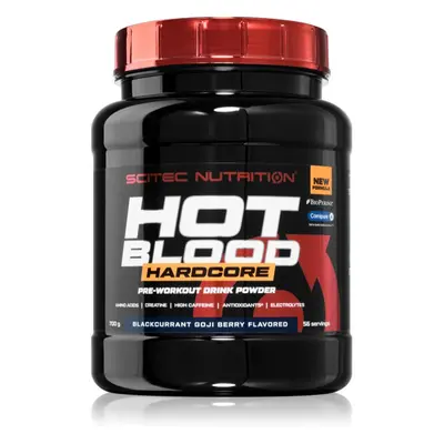 Scitec Nutrition Hot Blood Hardcore kreatin monohydrát s vitamíny příchuť Blackcurrant & Goji Be