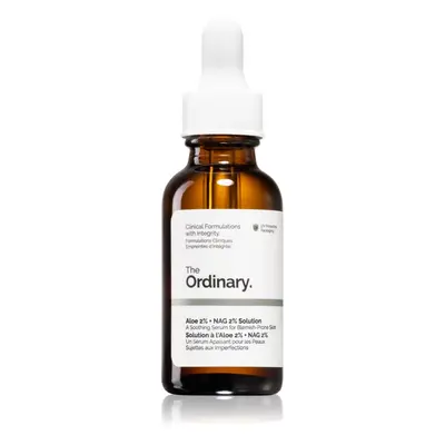 The Ordinary Aloe 2% + NAG 2% Solution zklidňující sérum proti akné 30 ml